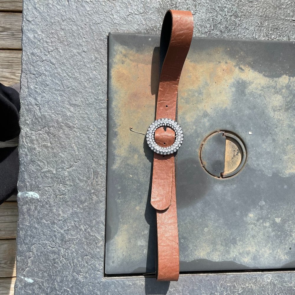 Diamond Buckle Belt